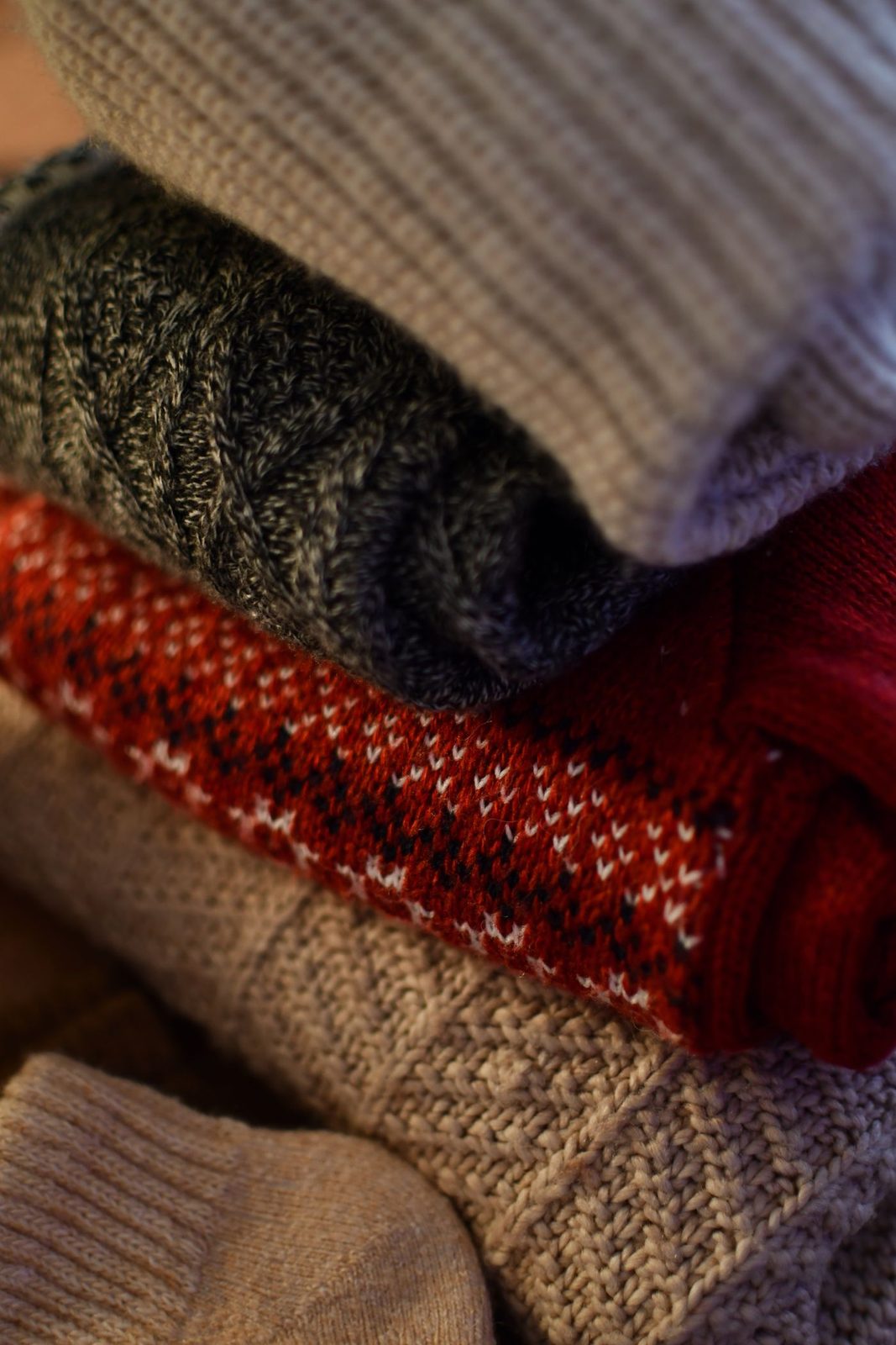 Patterned Yoke Knit